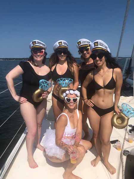 sag harbor bachelorette party boat