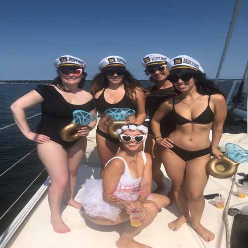 Best Greenport Bachelorette Yacht Rental weekend ideas on a sailboat rental with valkyrie sailing charters