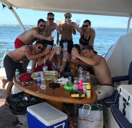 Miami Florida Spring Break College Boat Party