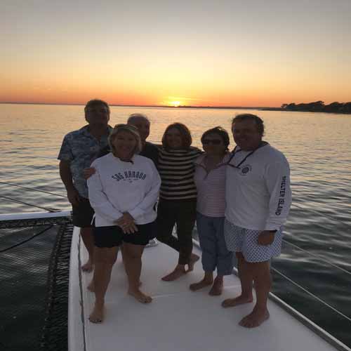 Shelter Island sunset cruises