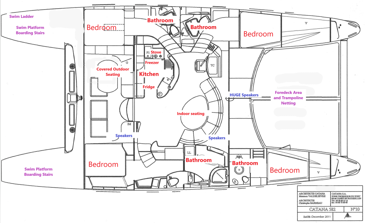  Valkyrie Catamaran Interior Layout 