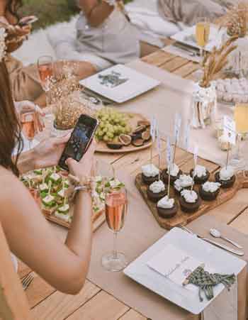 Bachelorette Party Ideas in Greenport - fine dining with bachelorettes