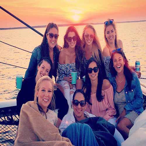 Hamptons Sunset tour aboard private boat with captain