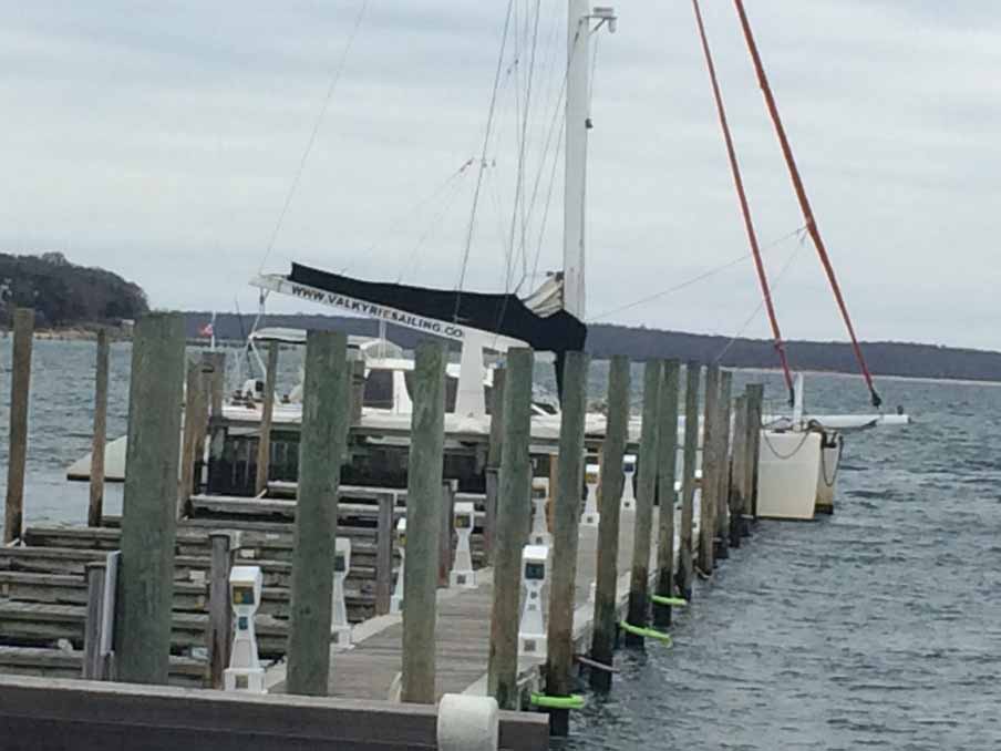 Sag Harbor Sailing Charters Location for Valkyrie 60' Sailing Catamaran details, directions
